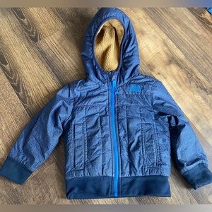 The North Face Toddler 2t winter jacket. Reversible